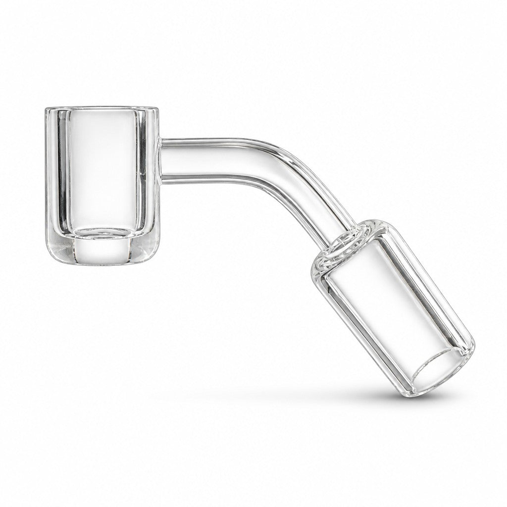 QB22 - 45 Deg Flat Top 18mm Male Quartz Banger 5ct