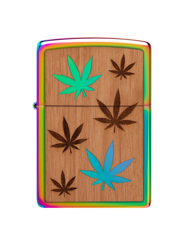 29903 Zippo Woodchuck Leaves Design Lighter