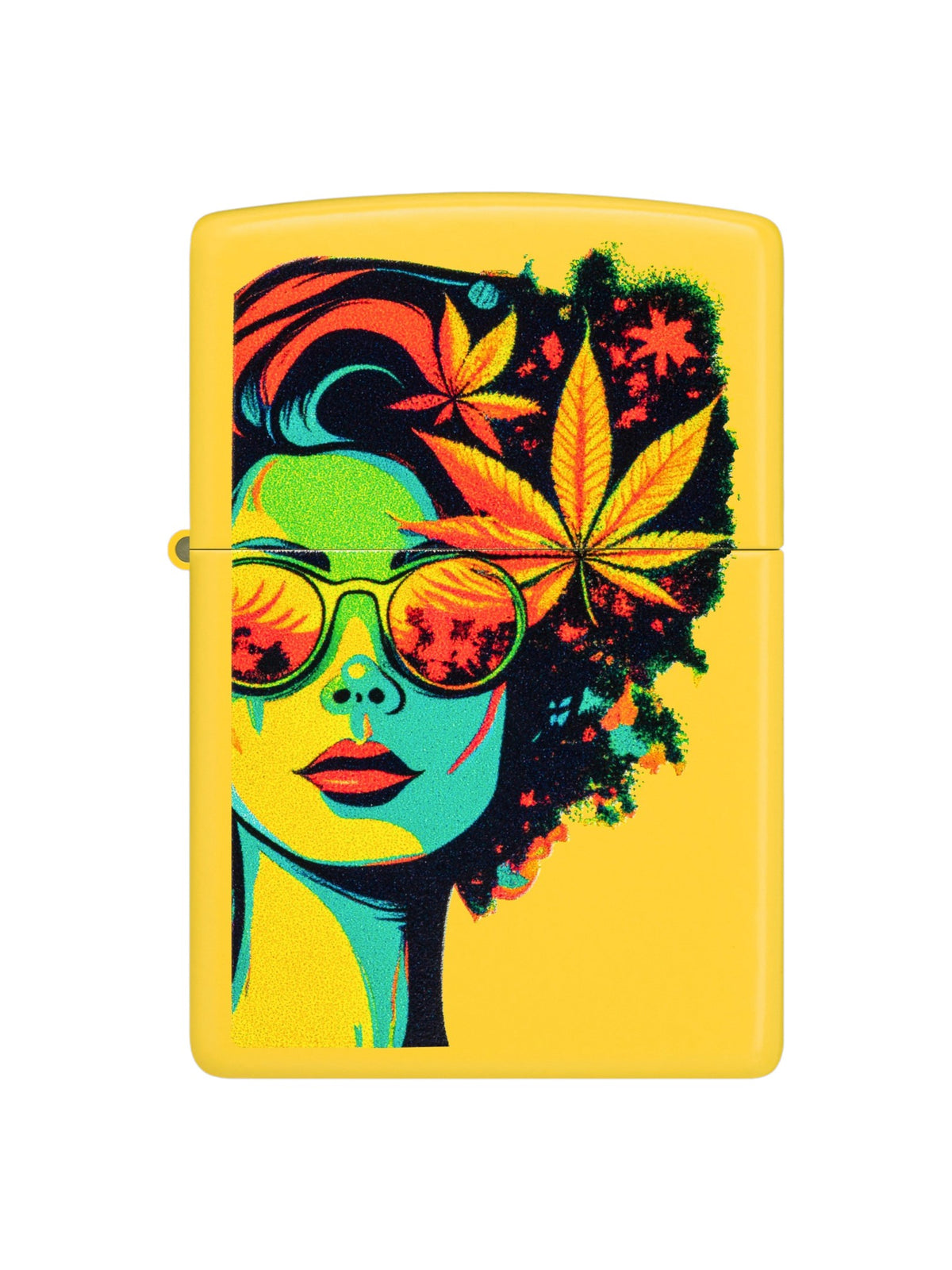 46231 Zippo Lighter Cannabis Woman Design