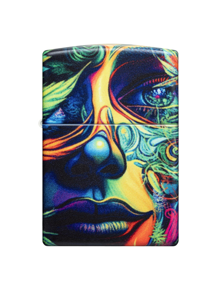 46594 Zippo Cannabis Woman Design Lighter