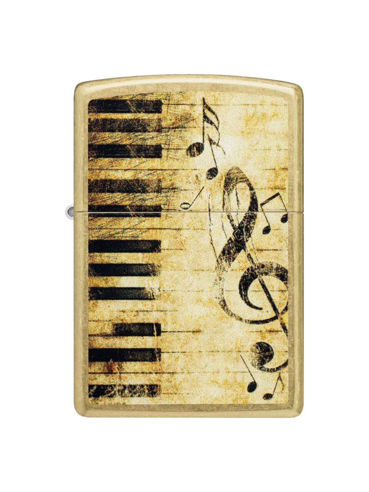 46712 Zippo Piano and Notes Design Lighter