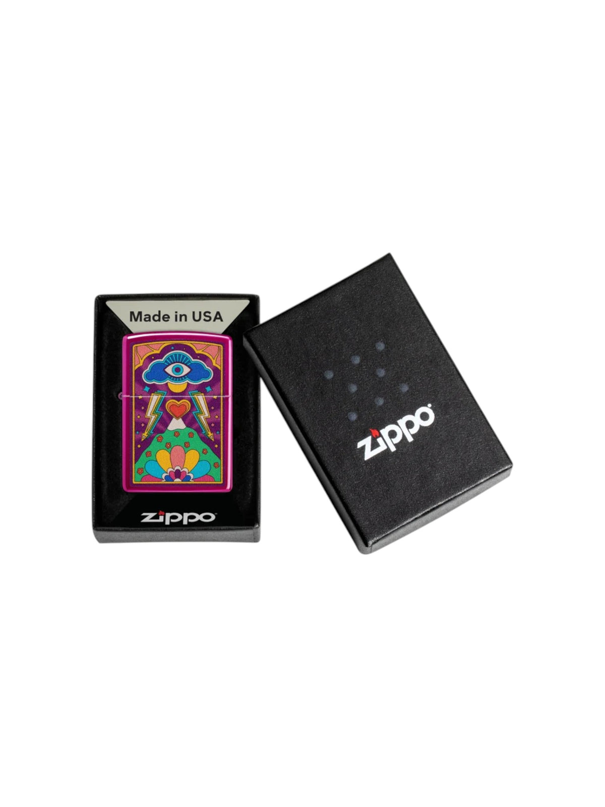 47266 Zippo Lighter Seeing Eye Design