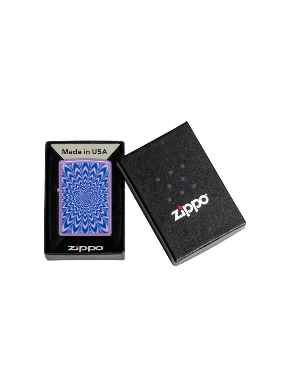 47267 Zippo Lighter Optical Illusion Design