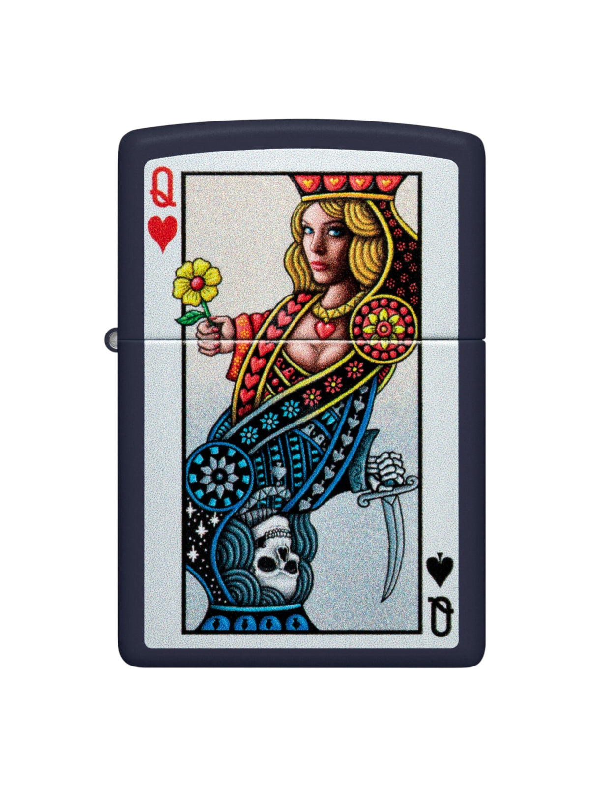 48723 Zippo Lighter Queen Design