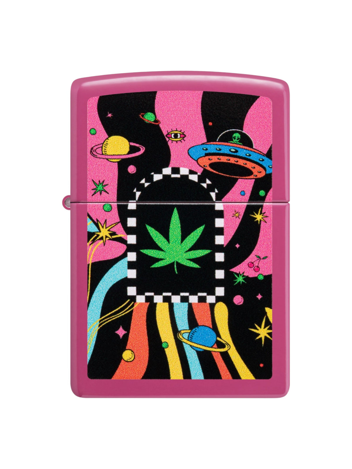 48928 Zippo Lighter Cannabis Design