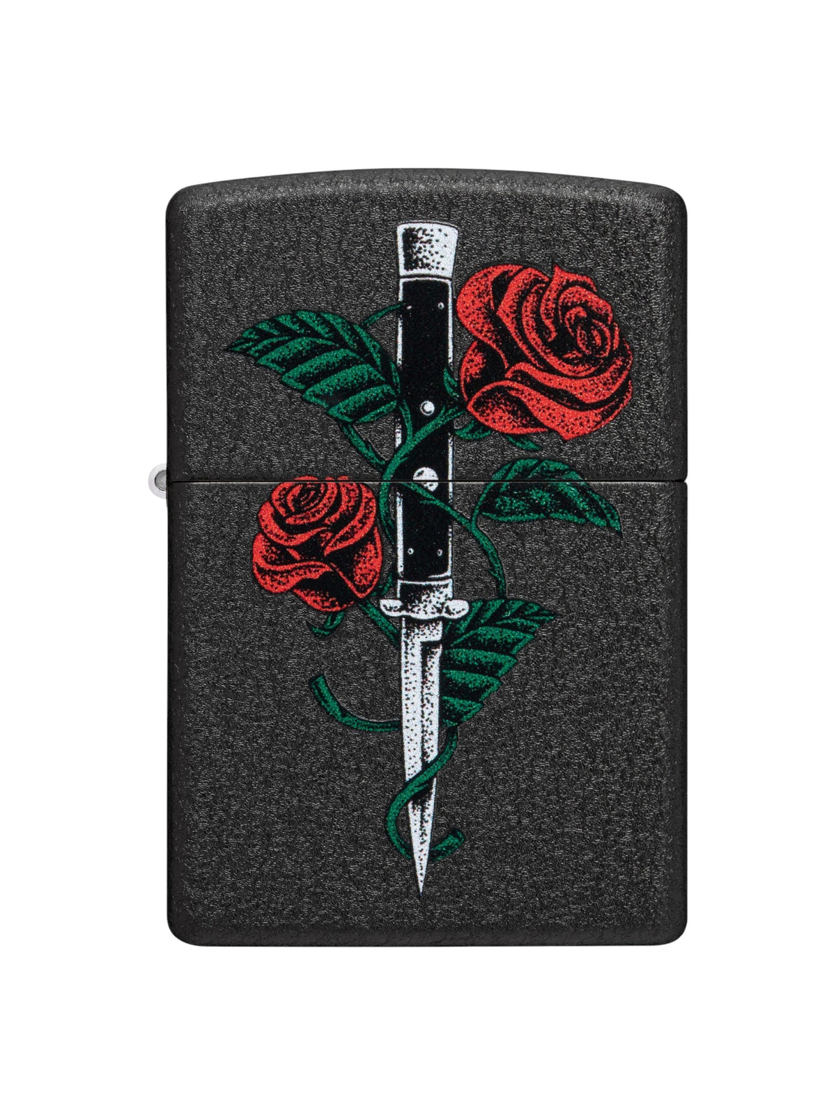 49778 Zippo 236 Rose Dagger Tattoo Design Lighter