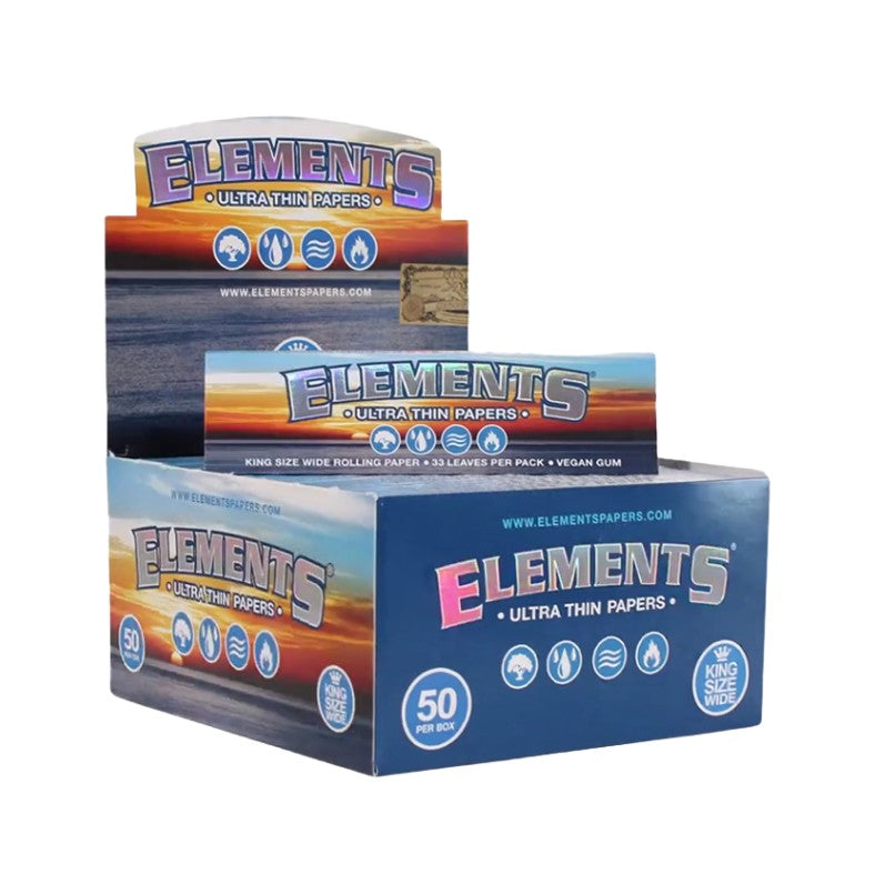 Elements Papers Ultra Thin King Size Wide 50 CT