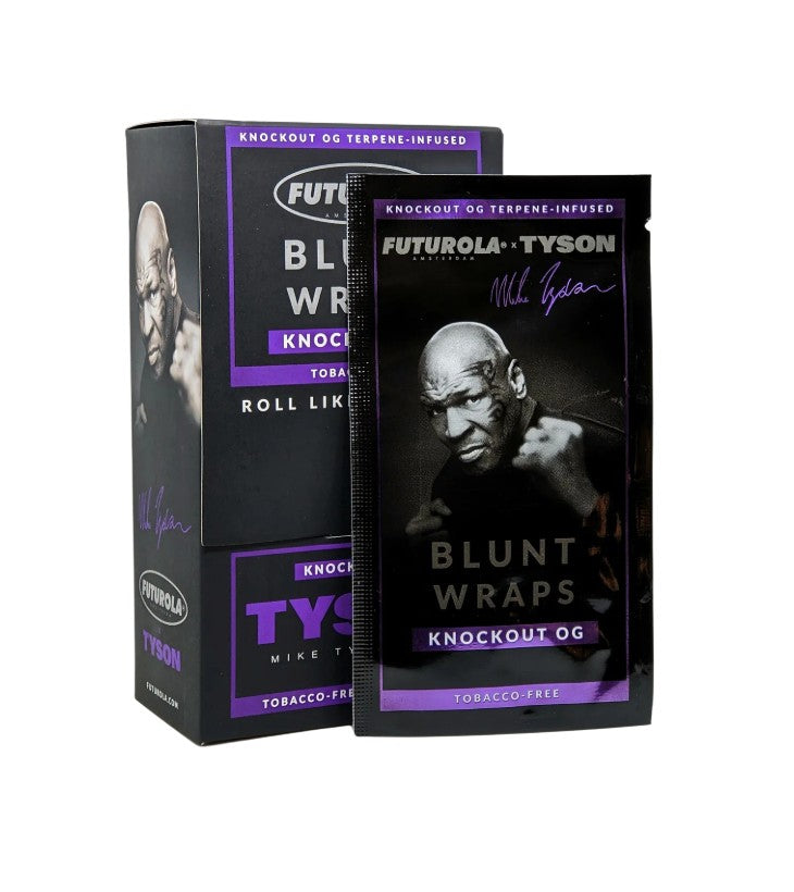 Futurola Tyson 2.0 Wraps Knockout OG 1 Pack 25 CT