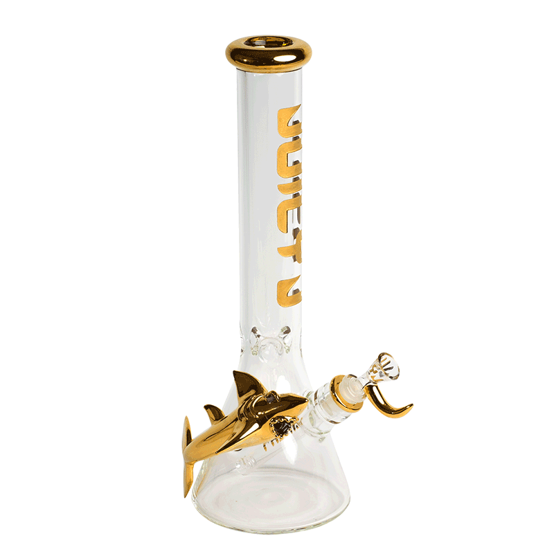JJ-238 15" Juicy J Gold Shark Beaker