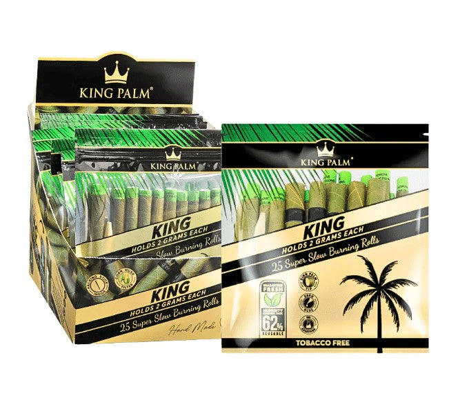 King Palm King 25 Pack Natural 8 CT