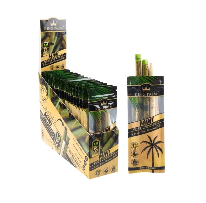 King Palm Mini 2 Pack Natural 20 CT