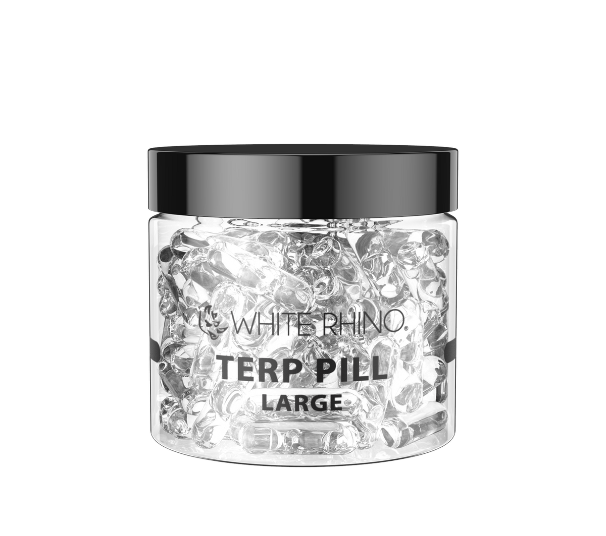 WHITE RHINO LARGE TERP PILL- 50ct JAR