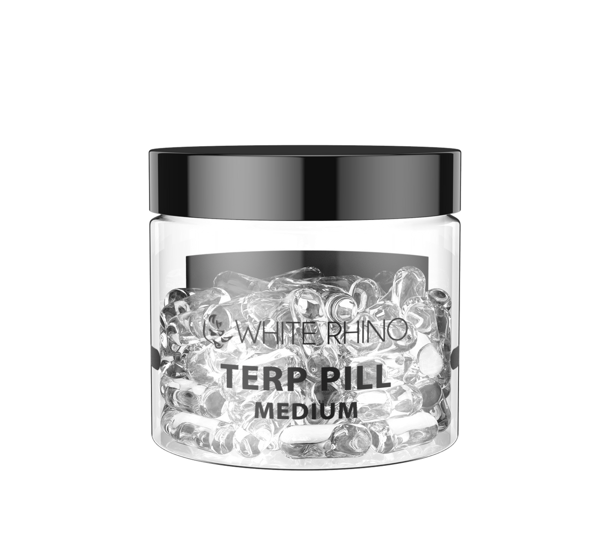 WHITE RHINO MEDIUM TERP PILL- 50ct JAR