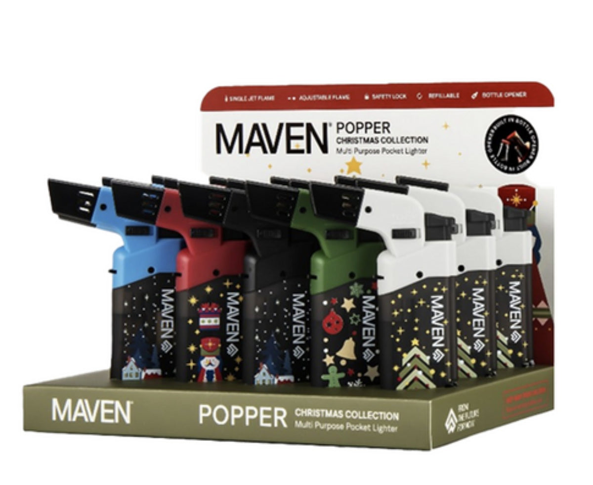 Maven Popper Christmas Collection 15ct Display