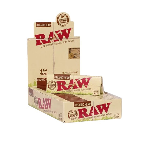 Raw Organic Papers 1 1/4" Size 24 CT