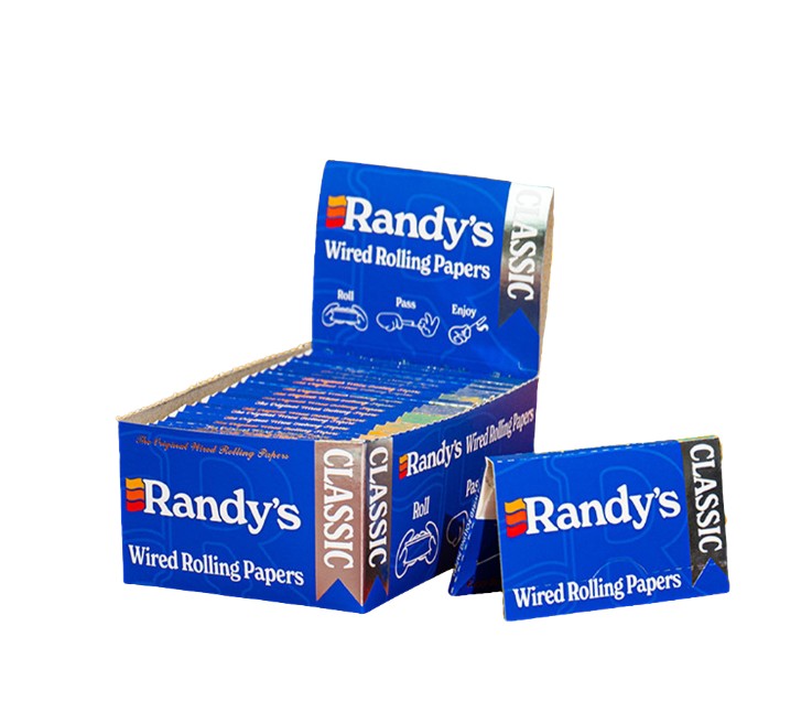 Randy's Papers Classic Silver 77mm 25 CT