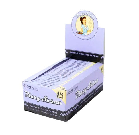 Blazy Susan Purple Papers 1 1/4" Size 50 CT