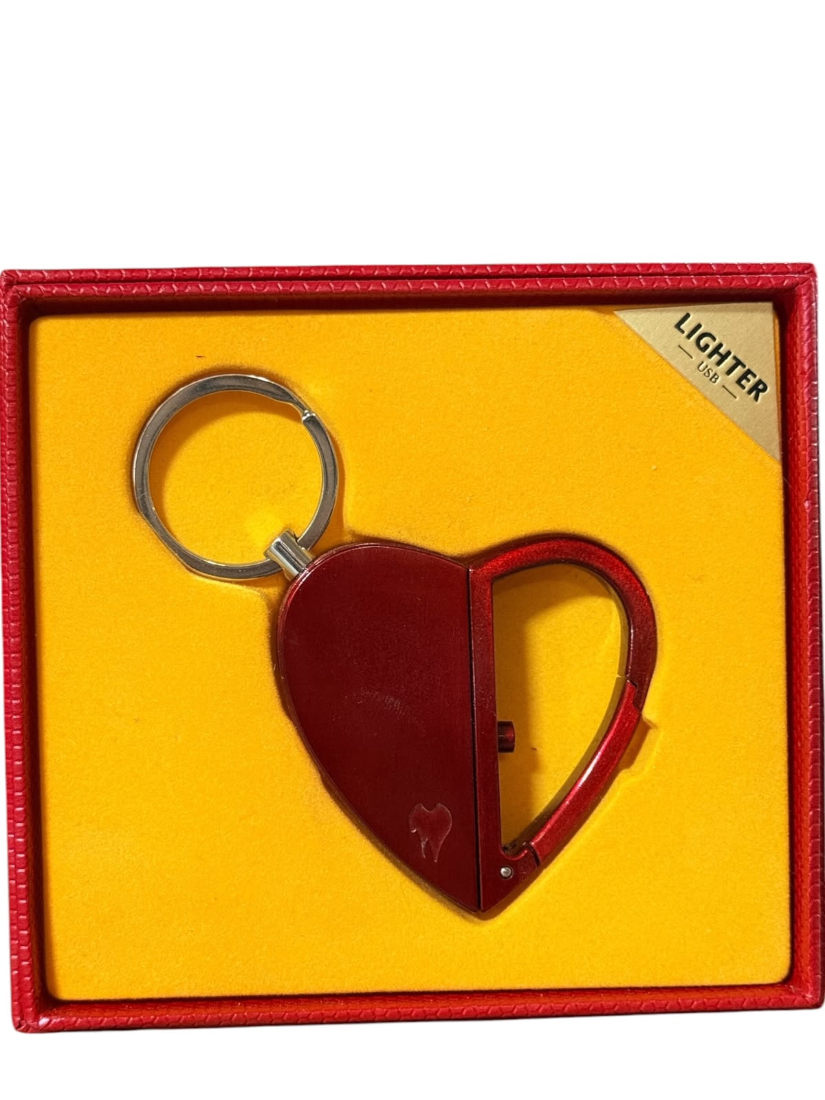 VYN0024 HEART SHAPED ELECTRIC LIGHTER