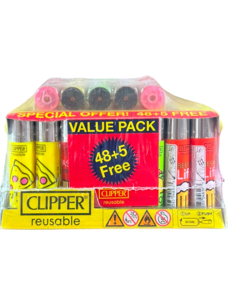 Clipper Classic Large Printed Reusable 48+5 Value Pack