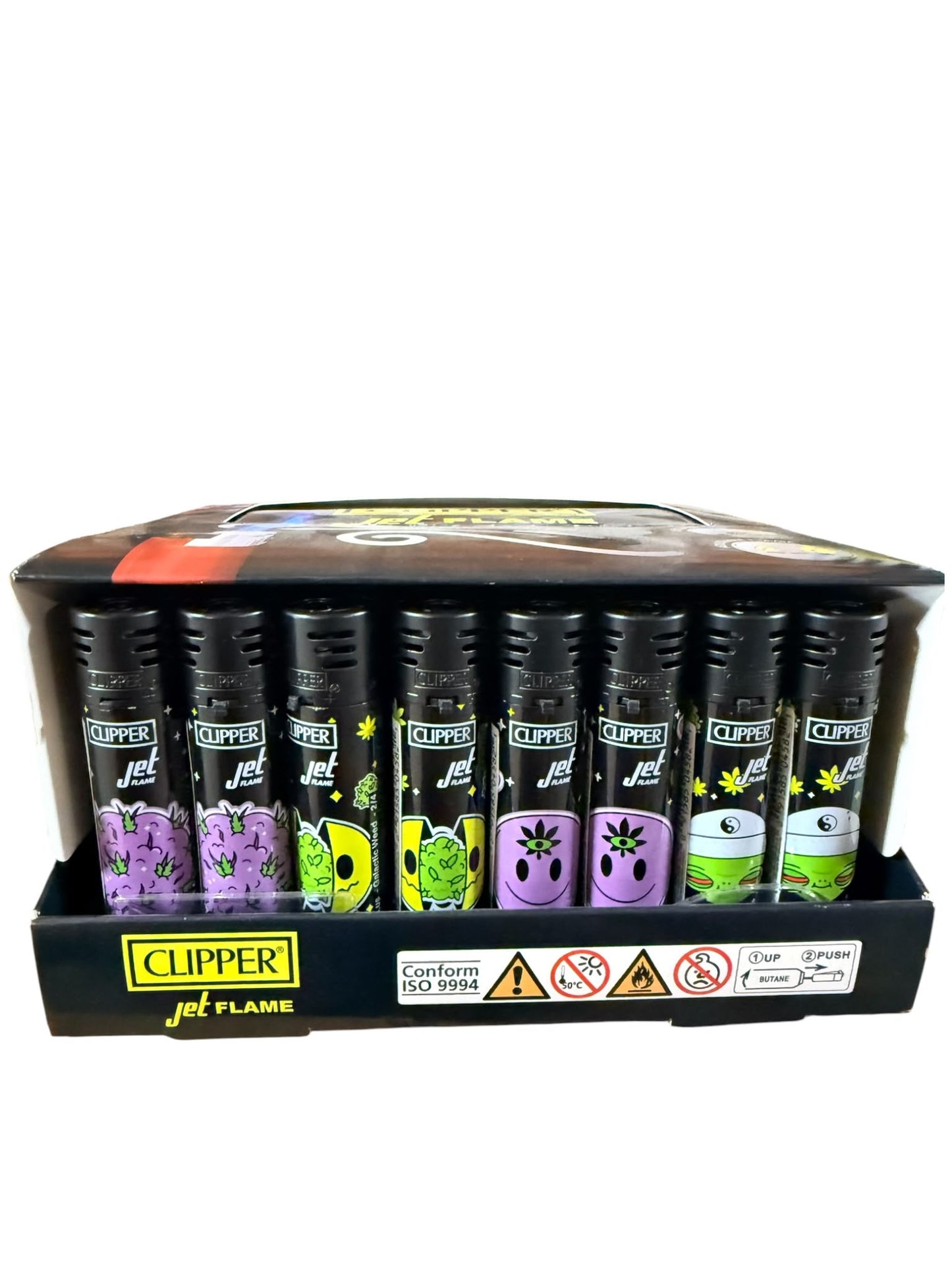 Clipper Classic Large Lighters Printed - Jet Flame