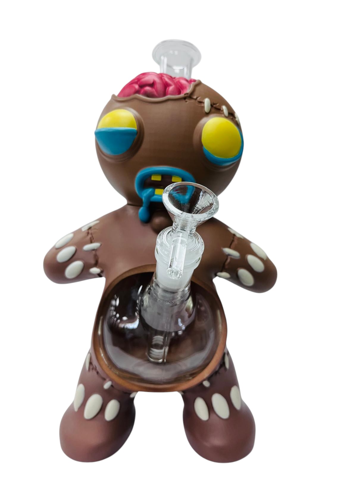 SWP36 Vinyl Gingerbread Silicone Waterpipe