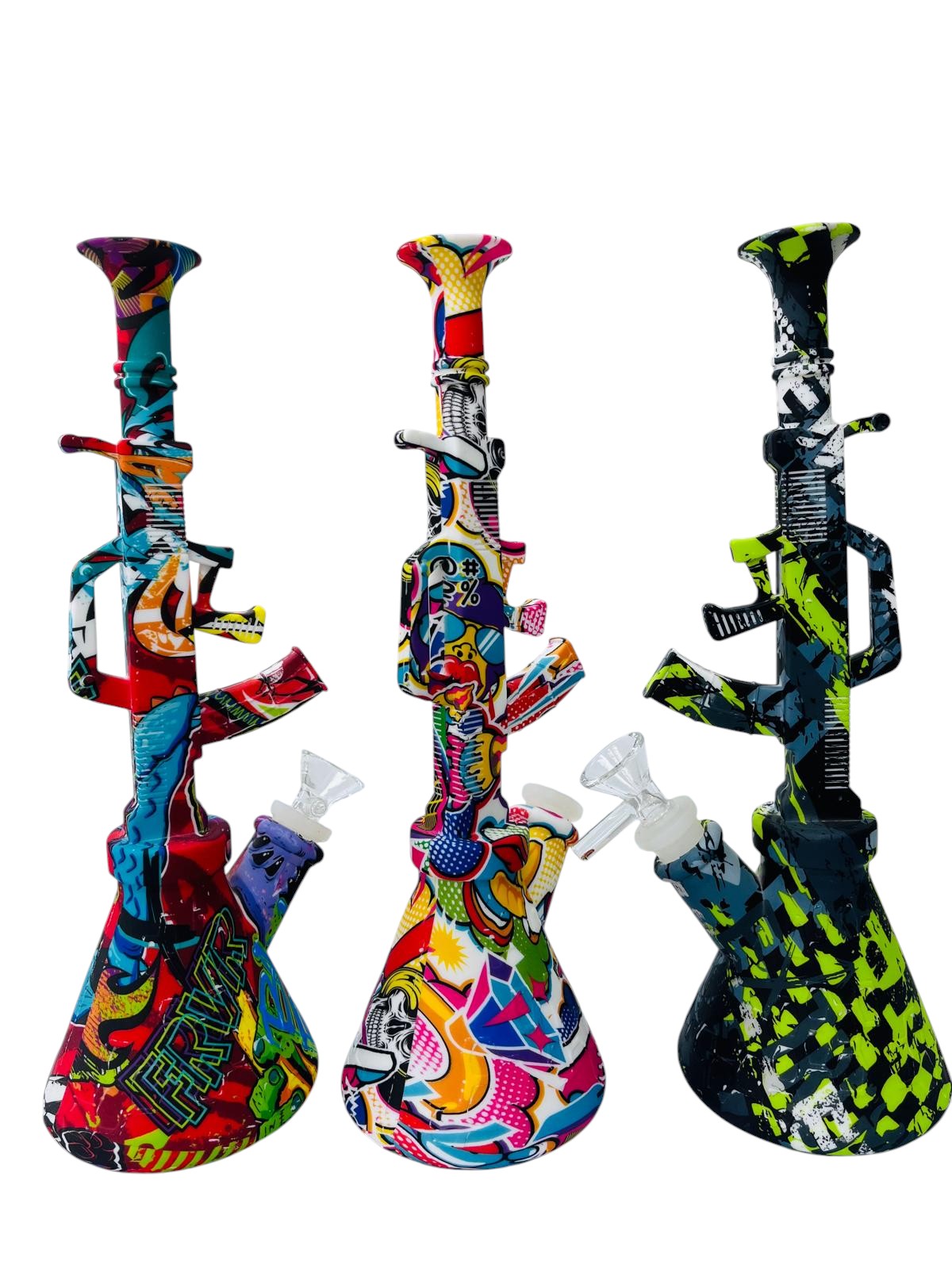 SWP15 Silicone AK47 Waterpipe