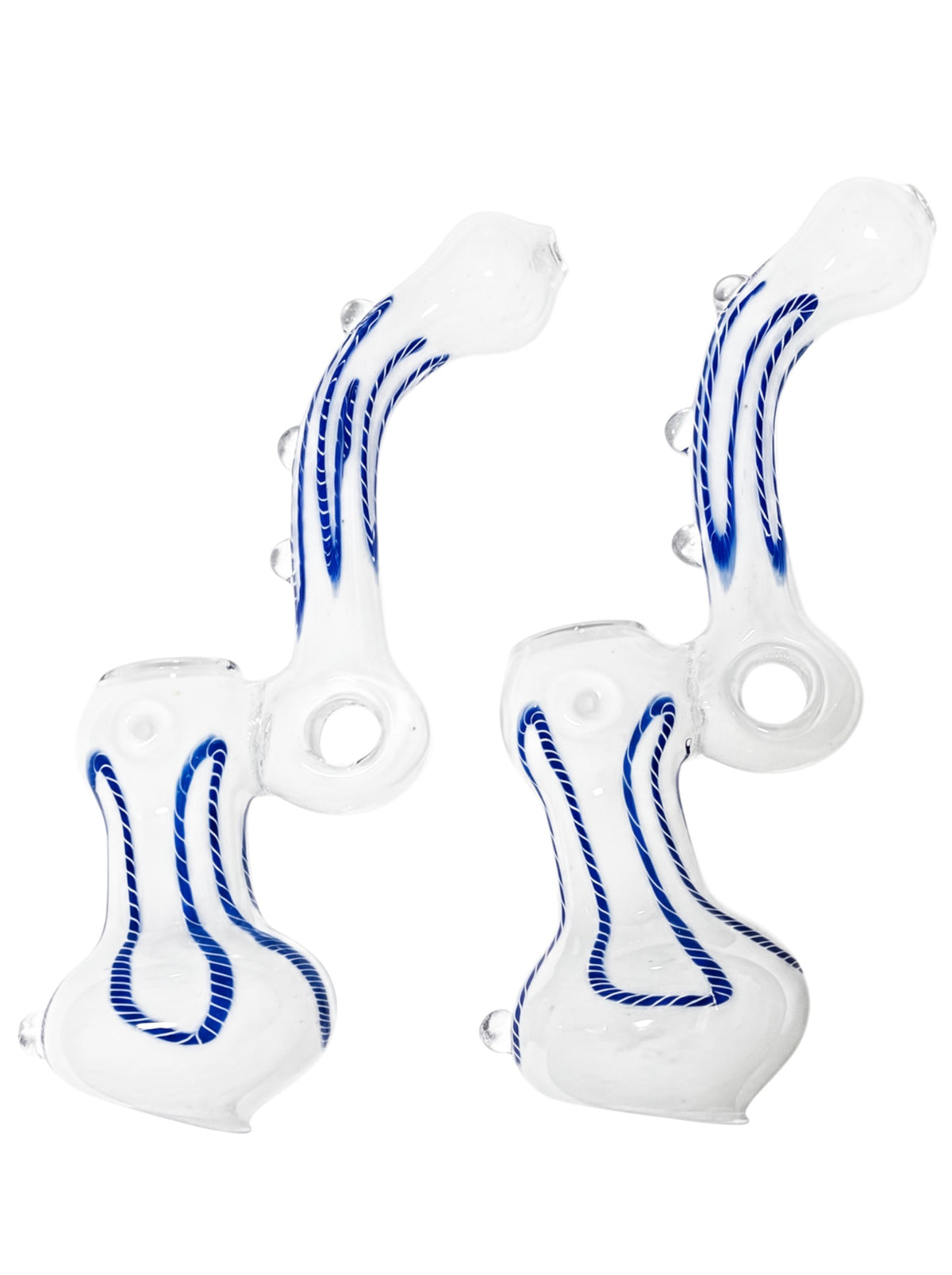 BUB34 7" Solid Colored w/ Donut Bubbler 5ct
