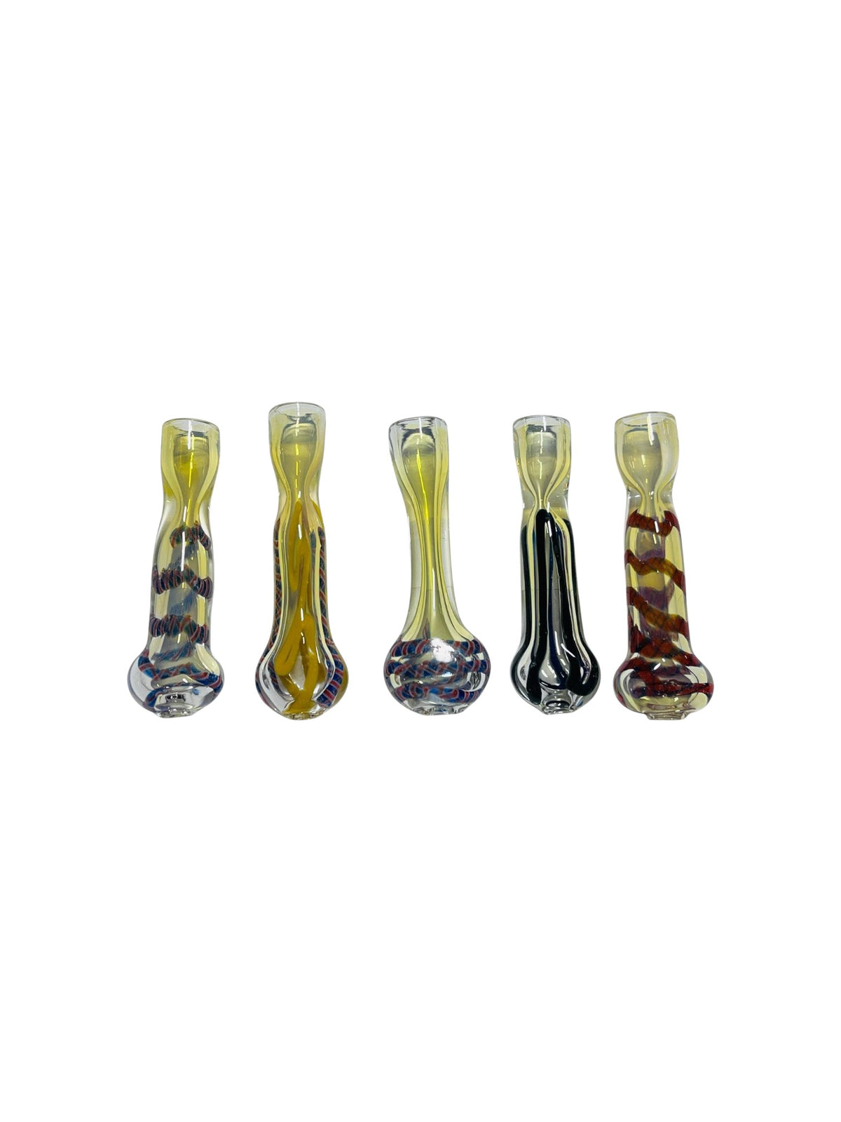 CH2 3" Fumed Swirly Chillum 5ct