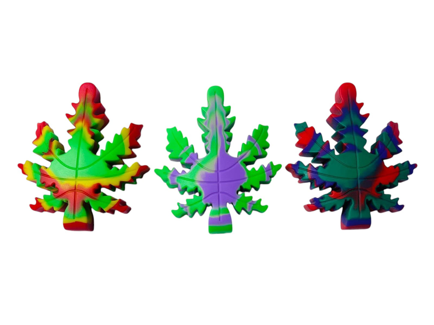 SHP15 Leaf Design Silicone Handpipe 5ct