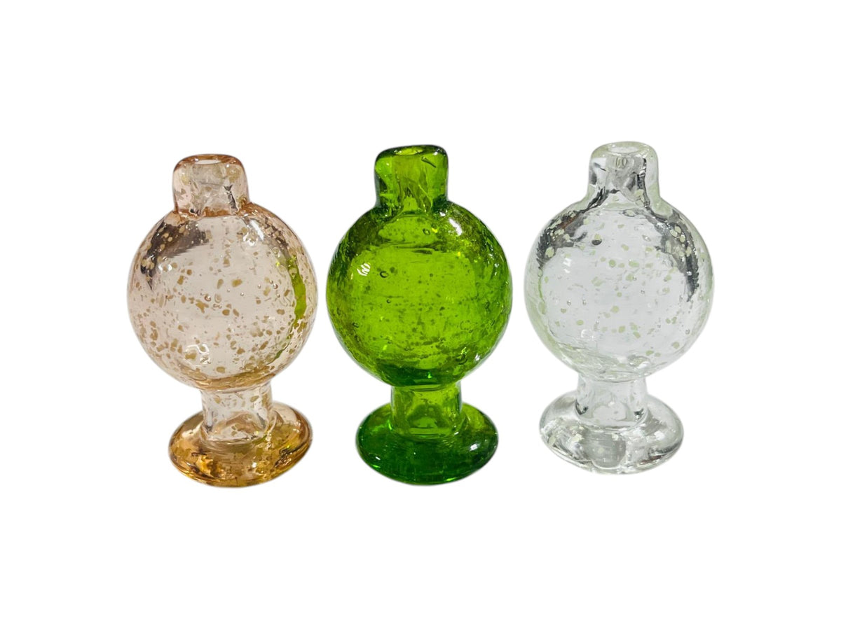 CC17 Fumed Color Bubble Carb Cap 5ct