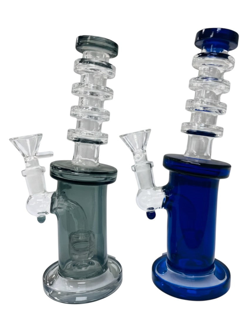 RG64 8" Matrix Perc Tube Waterpipe Assorted Colors