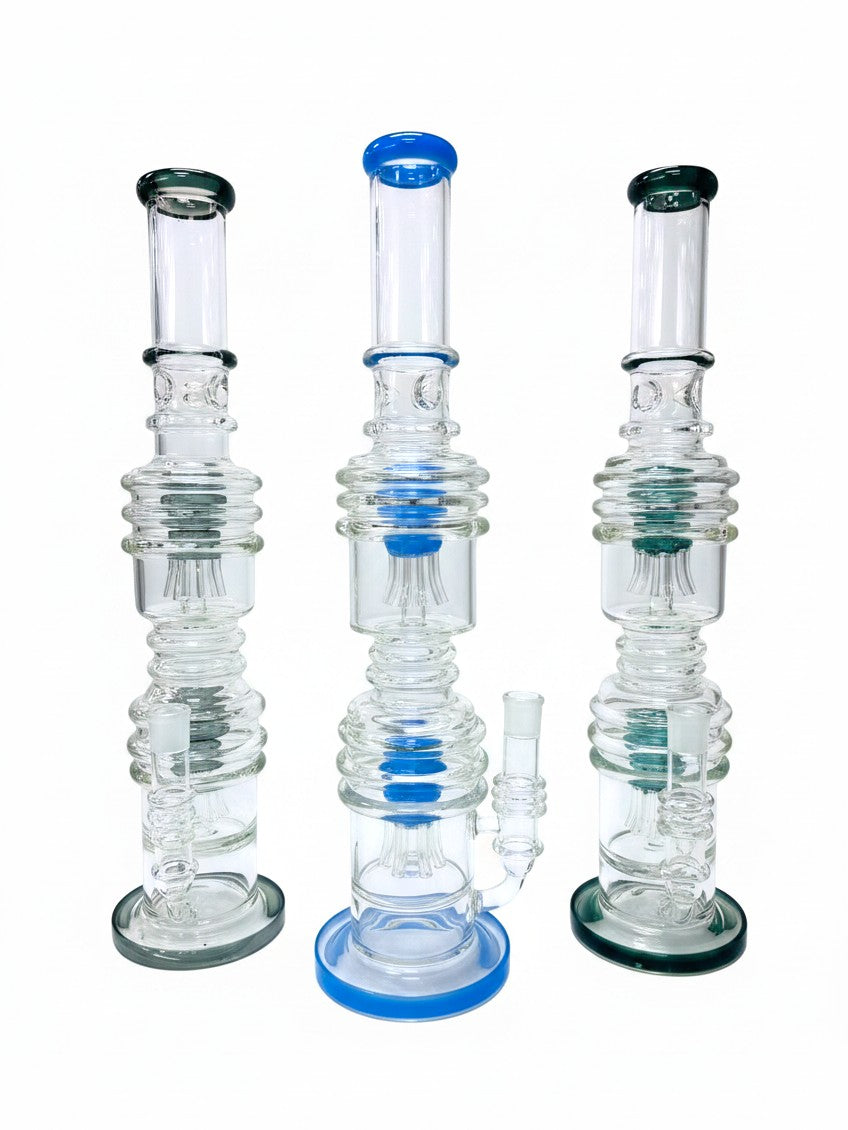 RC19 18" Double Tree Perc Heavy 9mm Assorted Colors