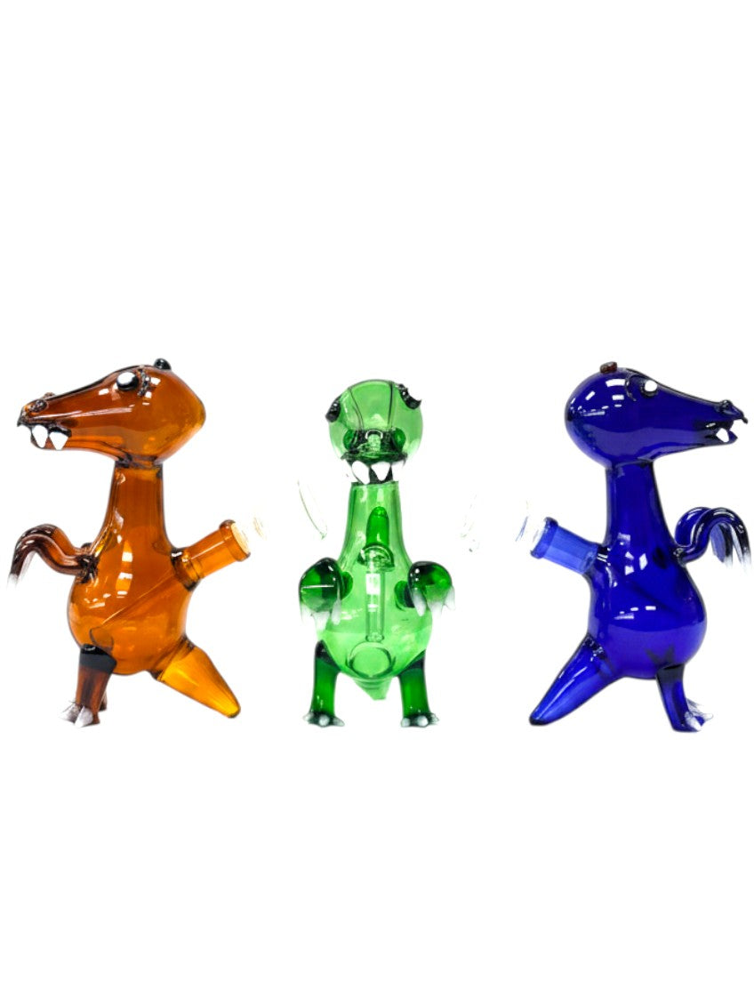 RG51 6" Mini Dinosaur Waterpipe Assorted Colors