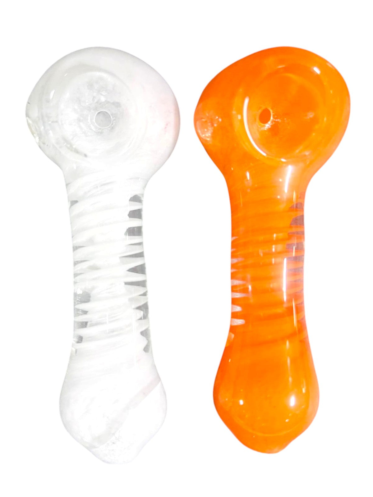 H17 4" Swirl Handpipe Assorted Colors 5ct