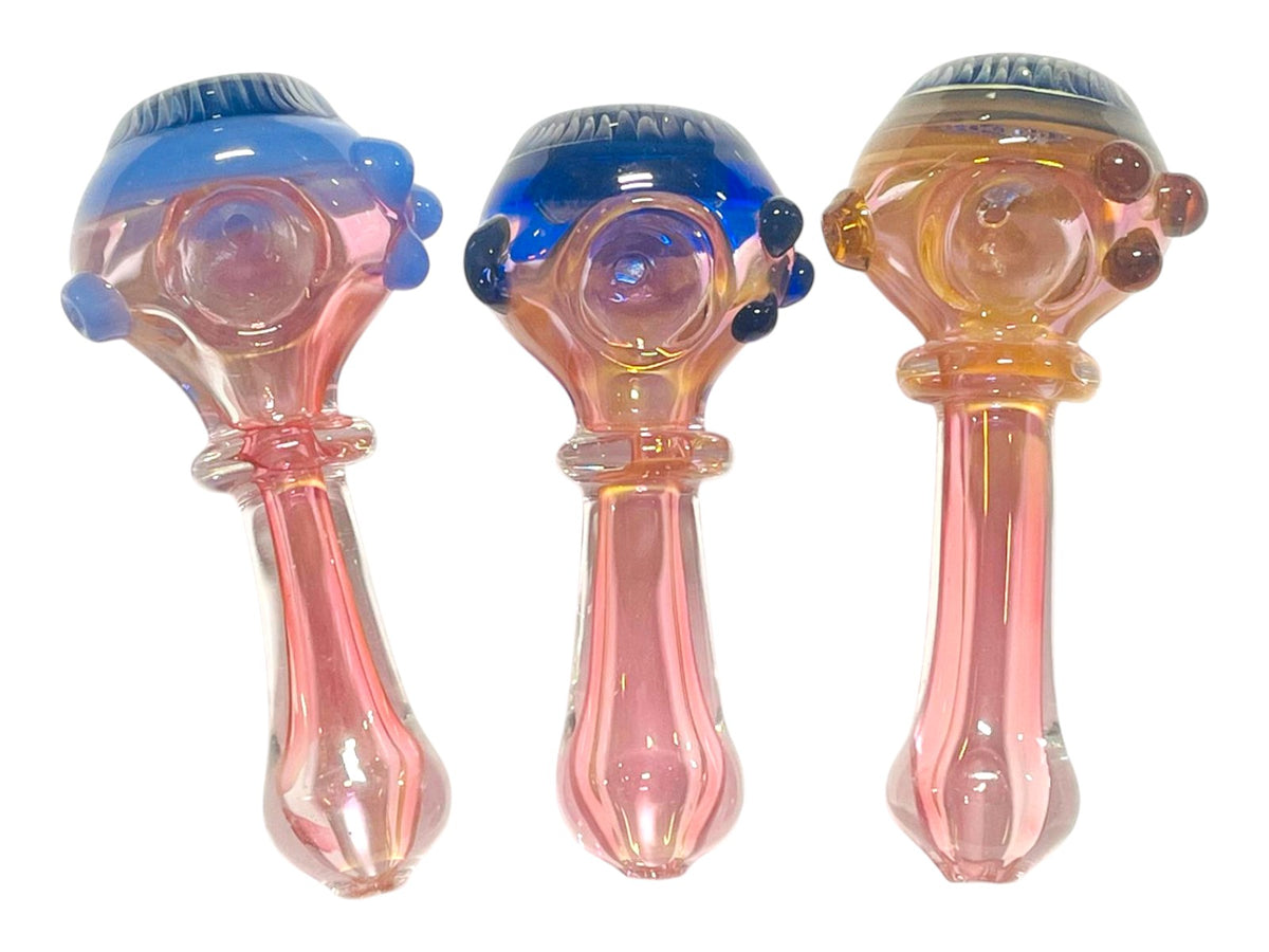H45 5" Pure Fumed Handpipe Assorted Colors 5ct