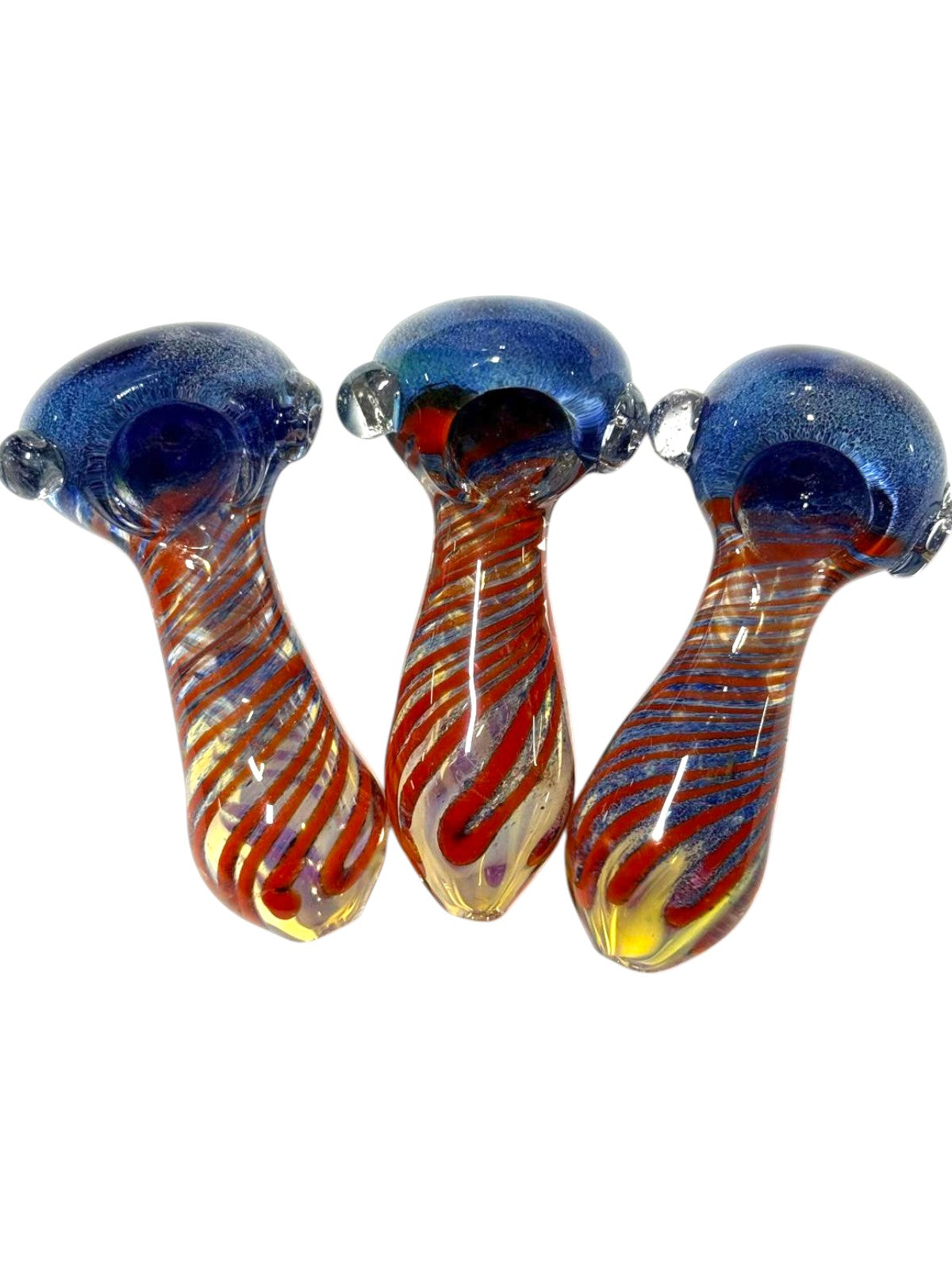 H87 3" Mini Swirl Handpipe Assorted Colors 5ct