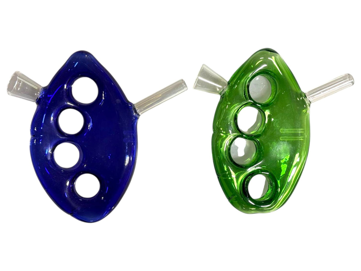 H59 4" Knuckles Handpipe Assorted Colors 5ct