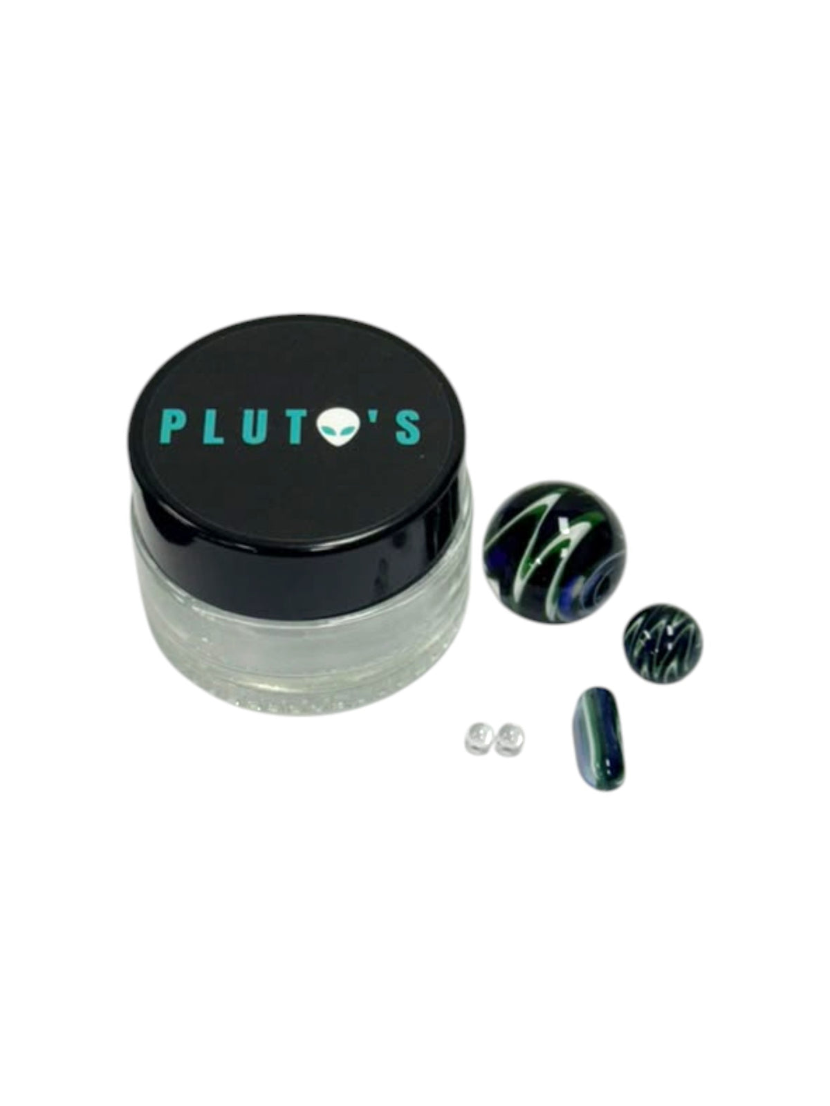 PLUTO'S WIGWAG MARBLE SET ASSORTED COLORS 5CT