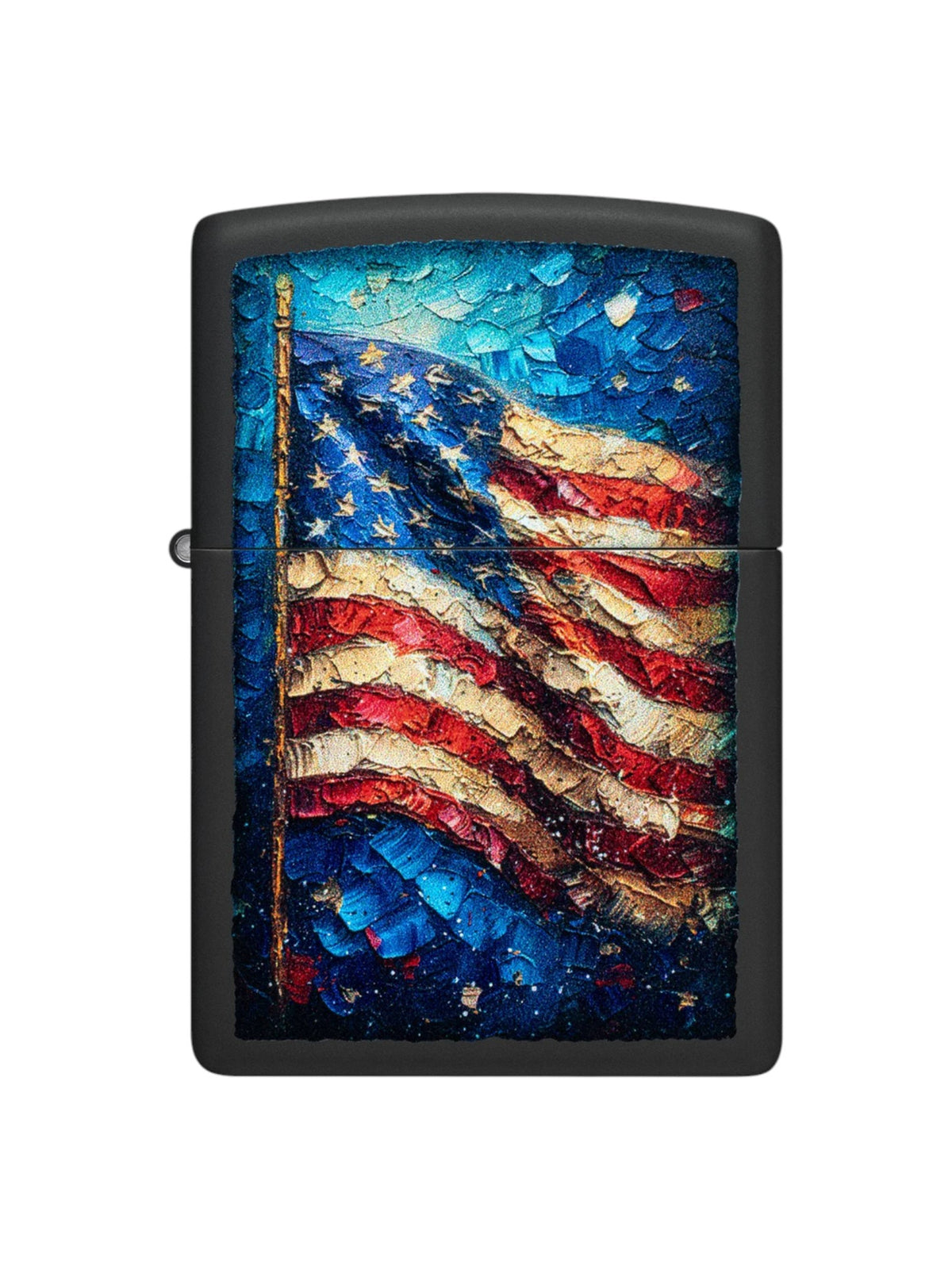 46718 Zippo Lighter American Flag Design