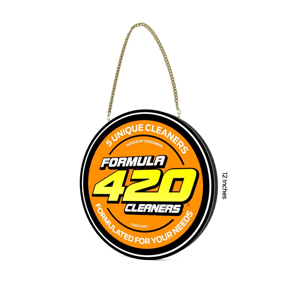 Formula 420 Liquid Cleaner 25th Anniversary Display