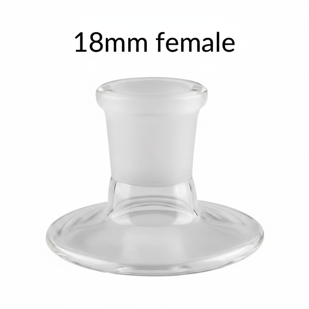 AS7 Glass Adapter Banger Stand 18mm Female 5ct