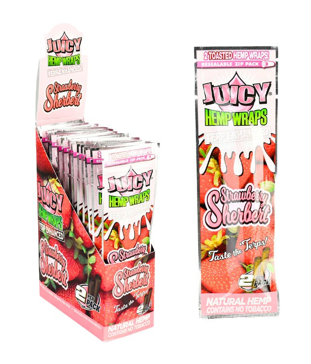 Juicy Jay's Terp Enchaned Hemp Wraps 2 Pack 25 CT