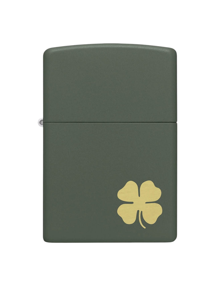 49796 Zippo Four Leaf Clover Design Lighter