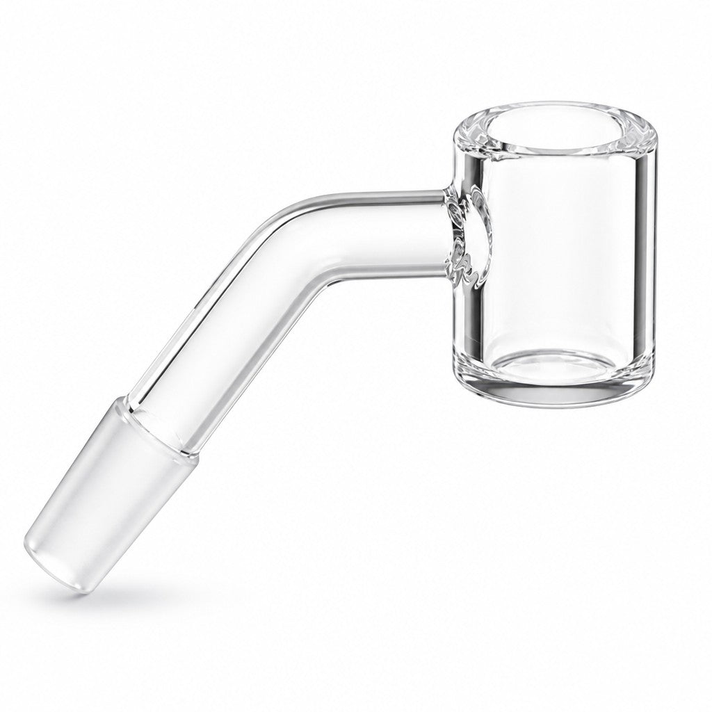 QB18 - 45 Deg Flat Top 10mm Male Quartz Banger 5ct