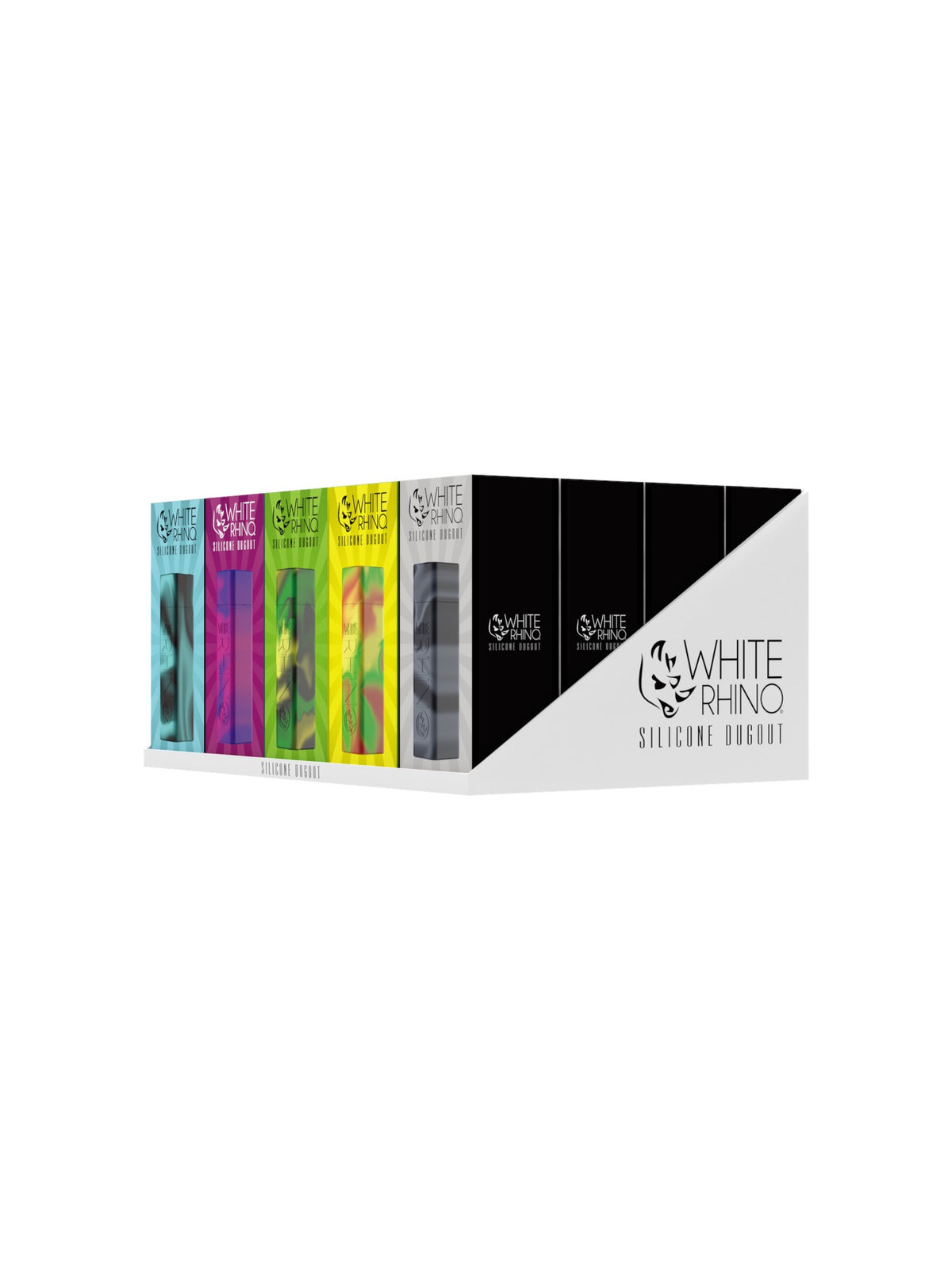 White Rhino Silicone Dugout Original - 20CT Display