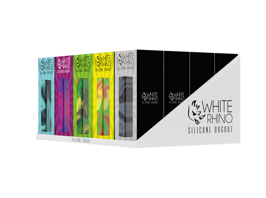 White Rhino Silicone Dugout Original - 20CT Display