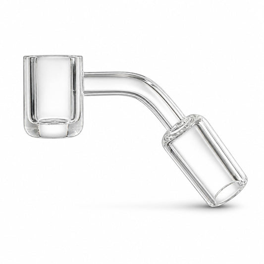 QB22 - 45 Deg Flat Top 18mm Male Quartz Banger 5ct