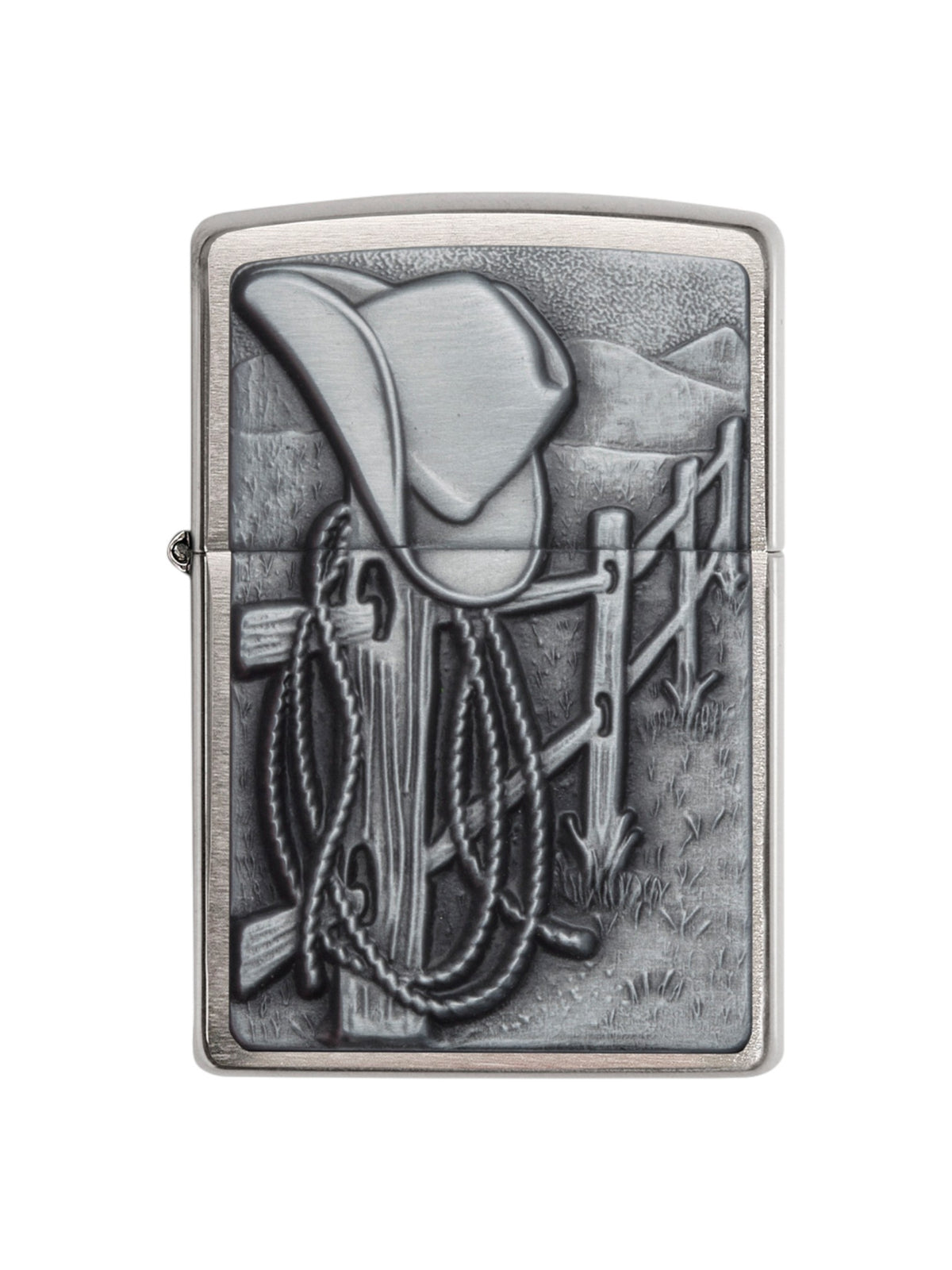 24879 Zippo Resting Cowboy Design Lighter