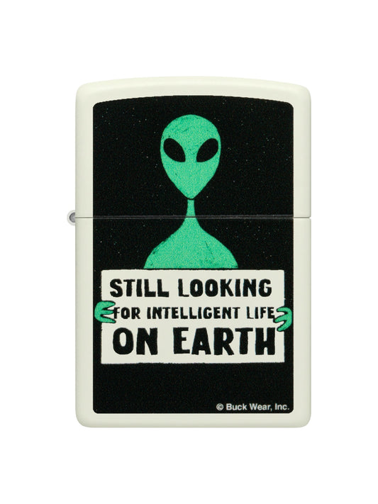 46092 Zippo Lighter Buck Wear Alien Design