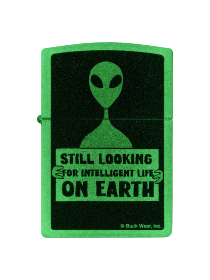 46092 Zippo Lighter Buck Wear Alien Design
